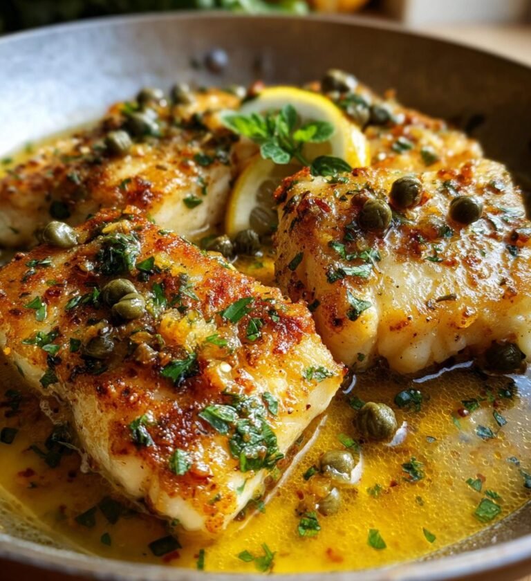 baked lemon butter halibut recipe