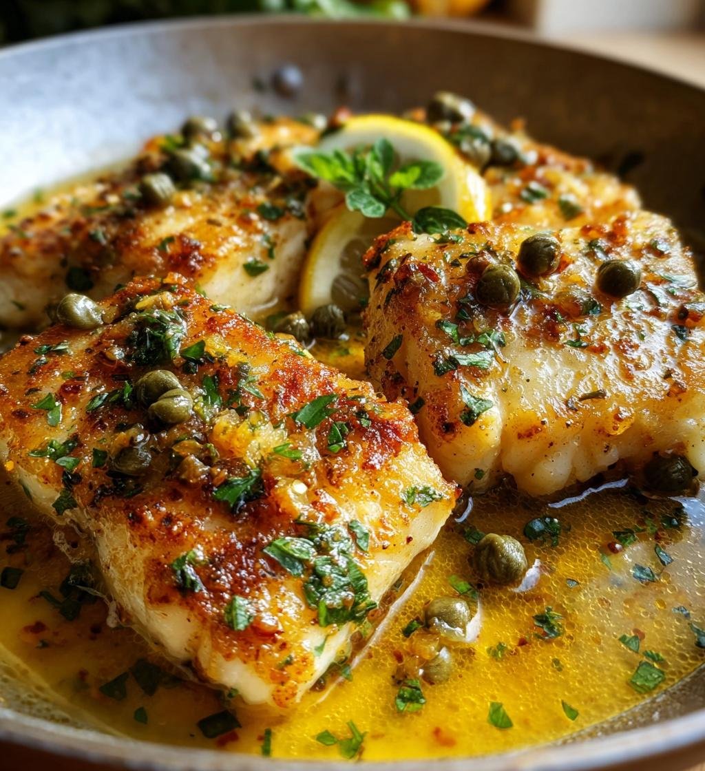 Baked Lemon Butter Halibut Recipe – Quick & Delicious