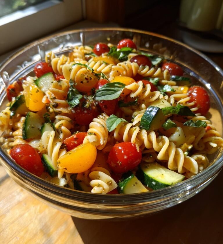 meal prep pasta salad recipe