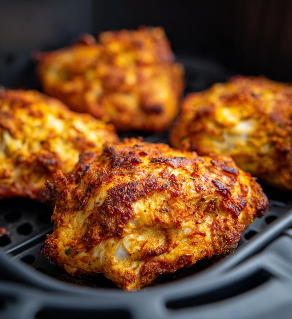 Air Fryer Parmesan Chicken Recipe: Crispy and Delicious! - step by step