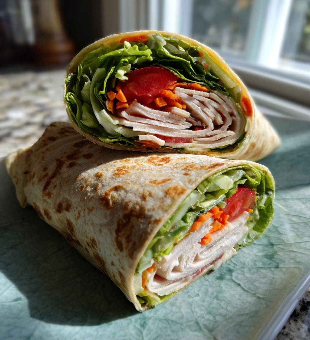 Turkey Wrap Recipe: Healthy Lunch That's Quick and Delicious