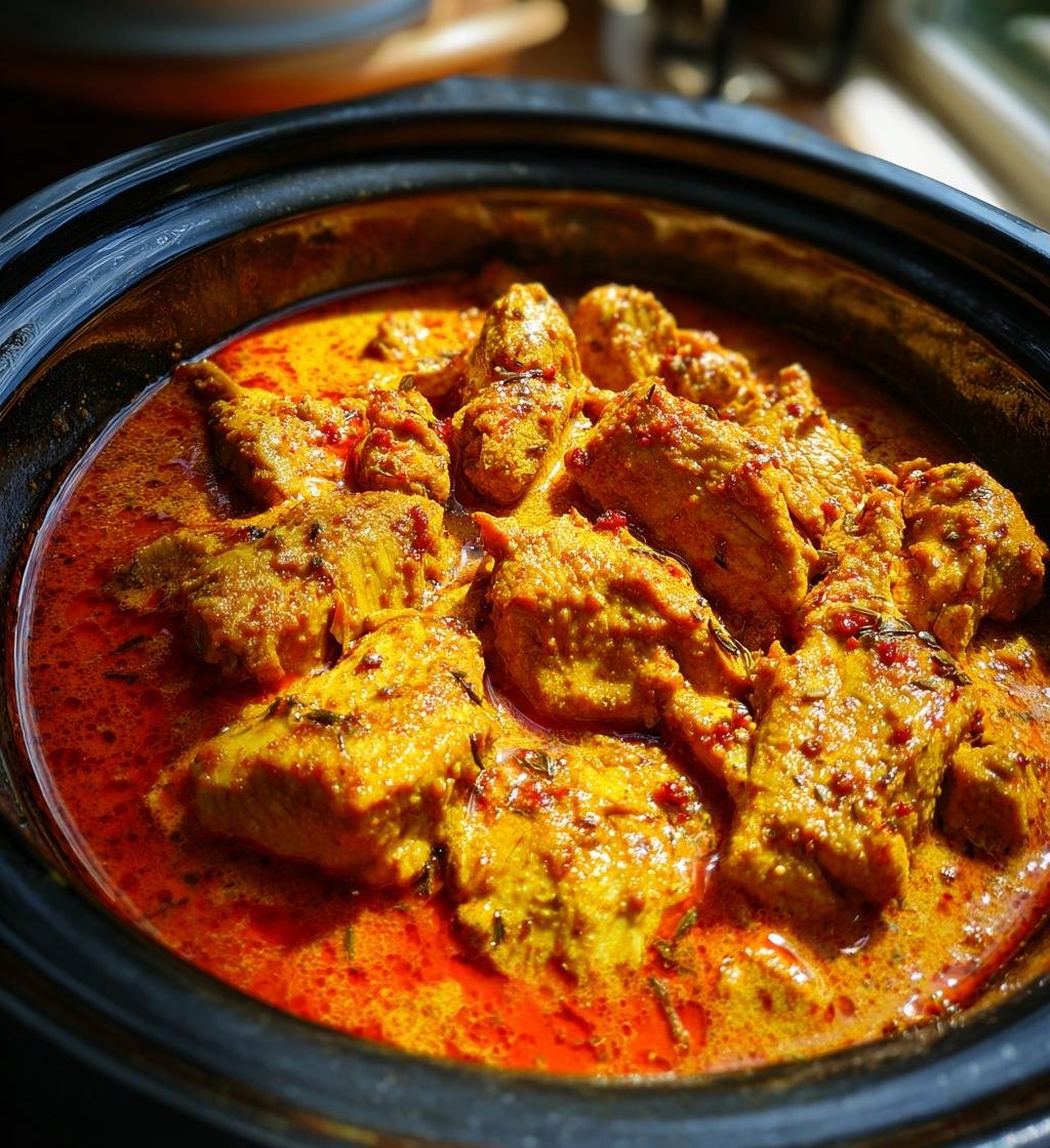 Slow Cooker Butter Chicken Recipe | Easy & Creamy Indian Delight - step by step
