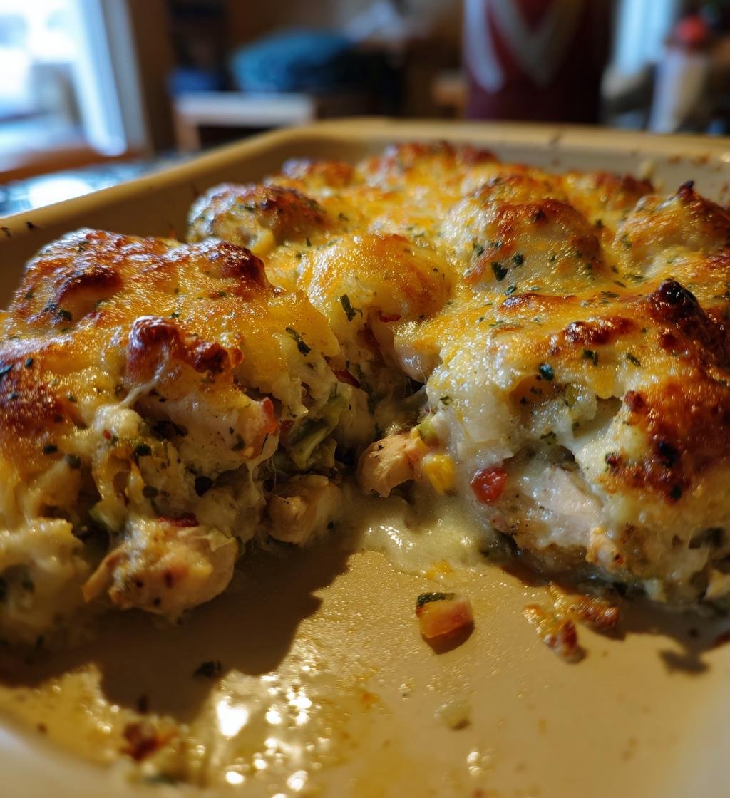 Easy Chicken Casserole Recipe - Creamy, Cheesy, and Delicious