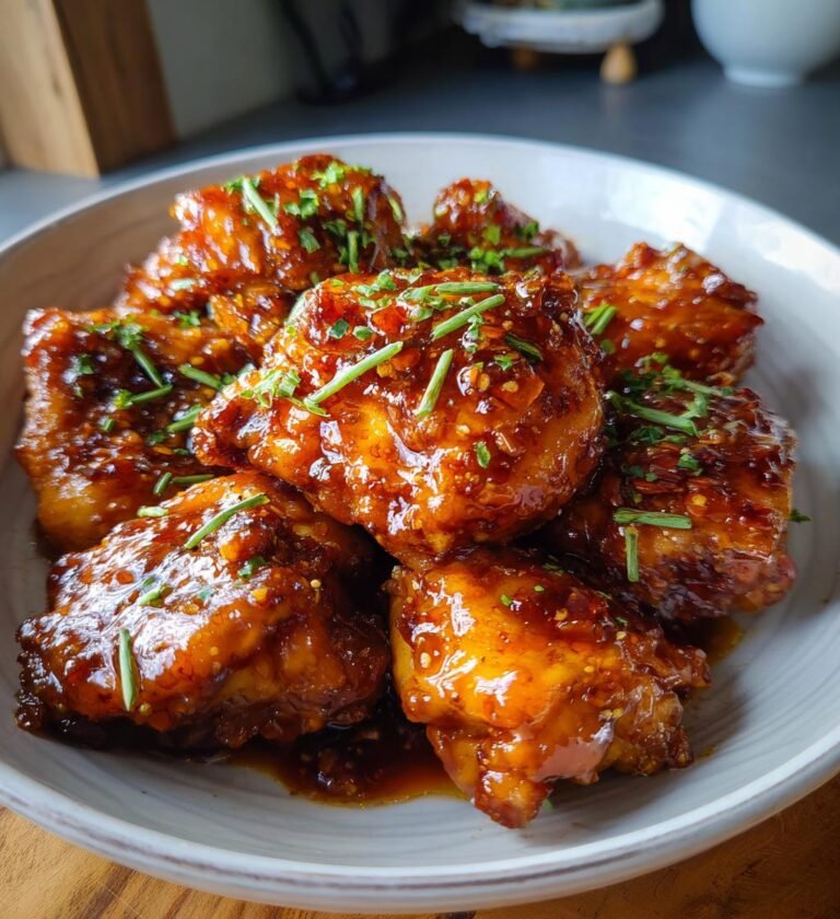honey garlic chicken thighs