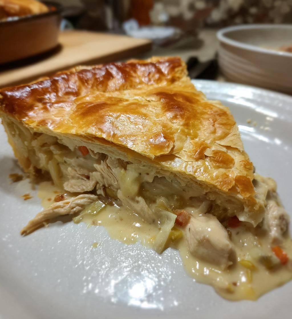 Creamy Chicken and Leek Pie – Easy Comfort Food Recipe