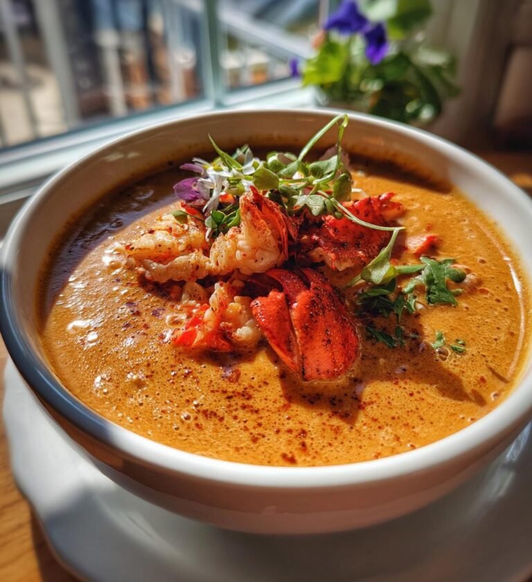 creamy lobster bisque recipe