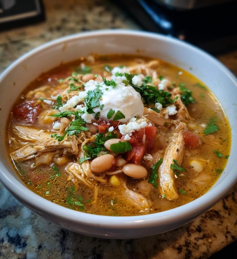slow cooker white chicken chili