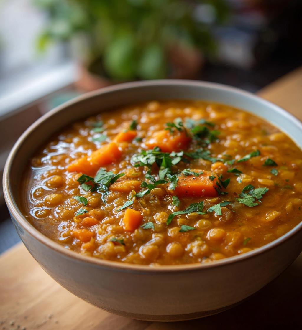 Slow Cooker Lentil Soup Recipe: Hearty and Easy Comfort Food