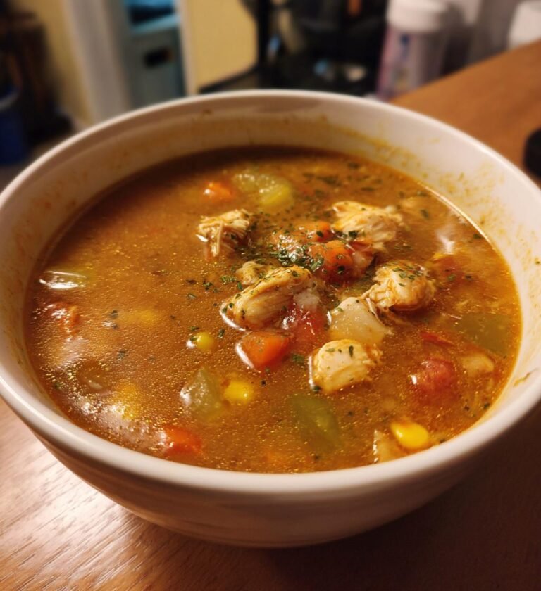 slow cooker chicken pot pie soup