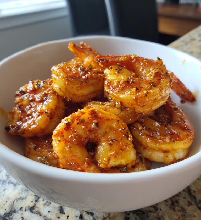 air fryer honey garlic shrimp recipe