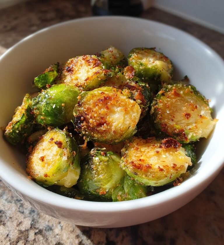 crispy air fryer brussels sprouts recipe
