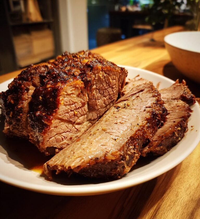 slow cooker beef brisket recipe easy