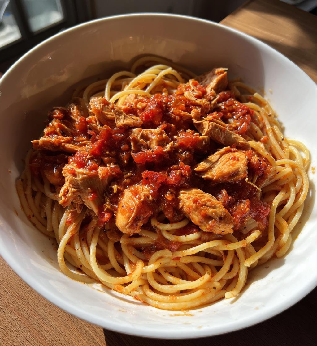 Slow Cooker Tomato Chicken Pasta Recipe - Easy & Delicious Dinner!
