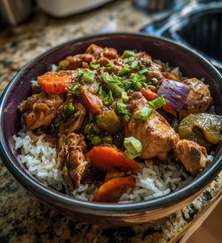 slow cooker chicken and rice recipe