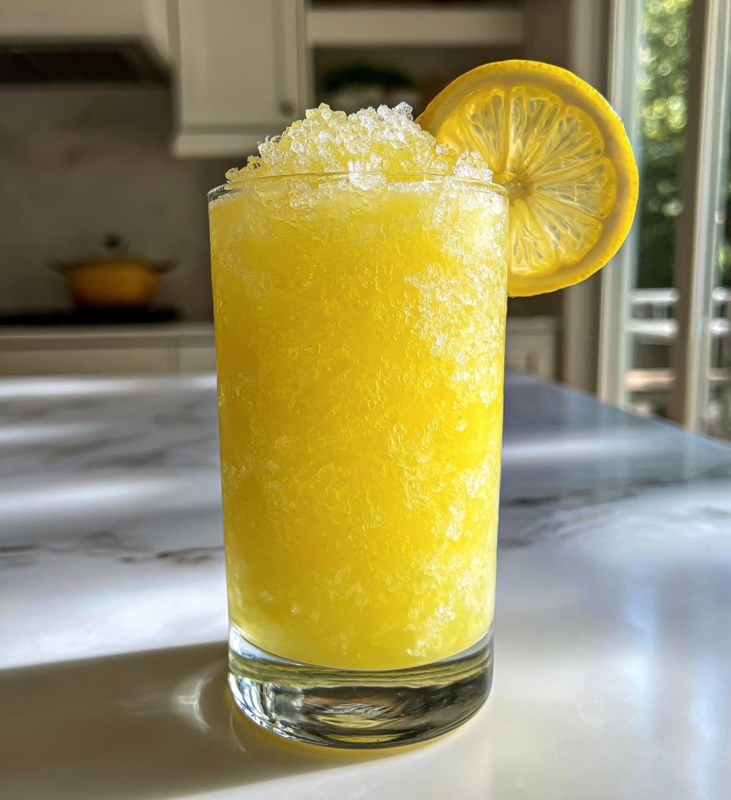 Easy Homemade Lemonade Slushie for Summer Parties – Refreshing & Delicious