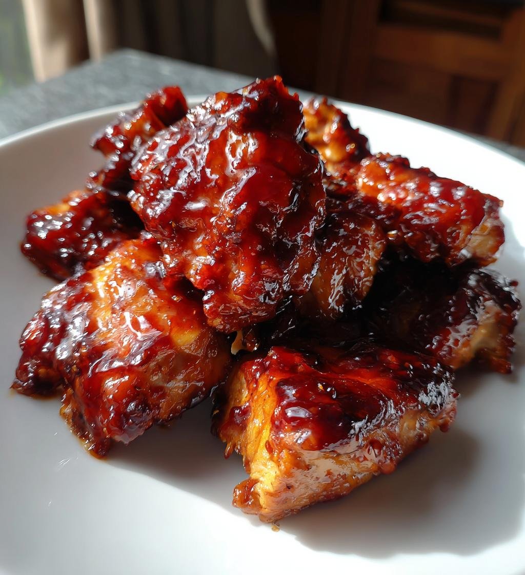 Slow Cooker BBQ Chicken for Father's Day Dinner - Juicy and Easy Recipe